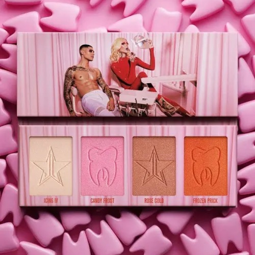 Jeffree Star Cosmetics Pink and Gold Eyeshadow Palette